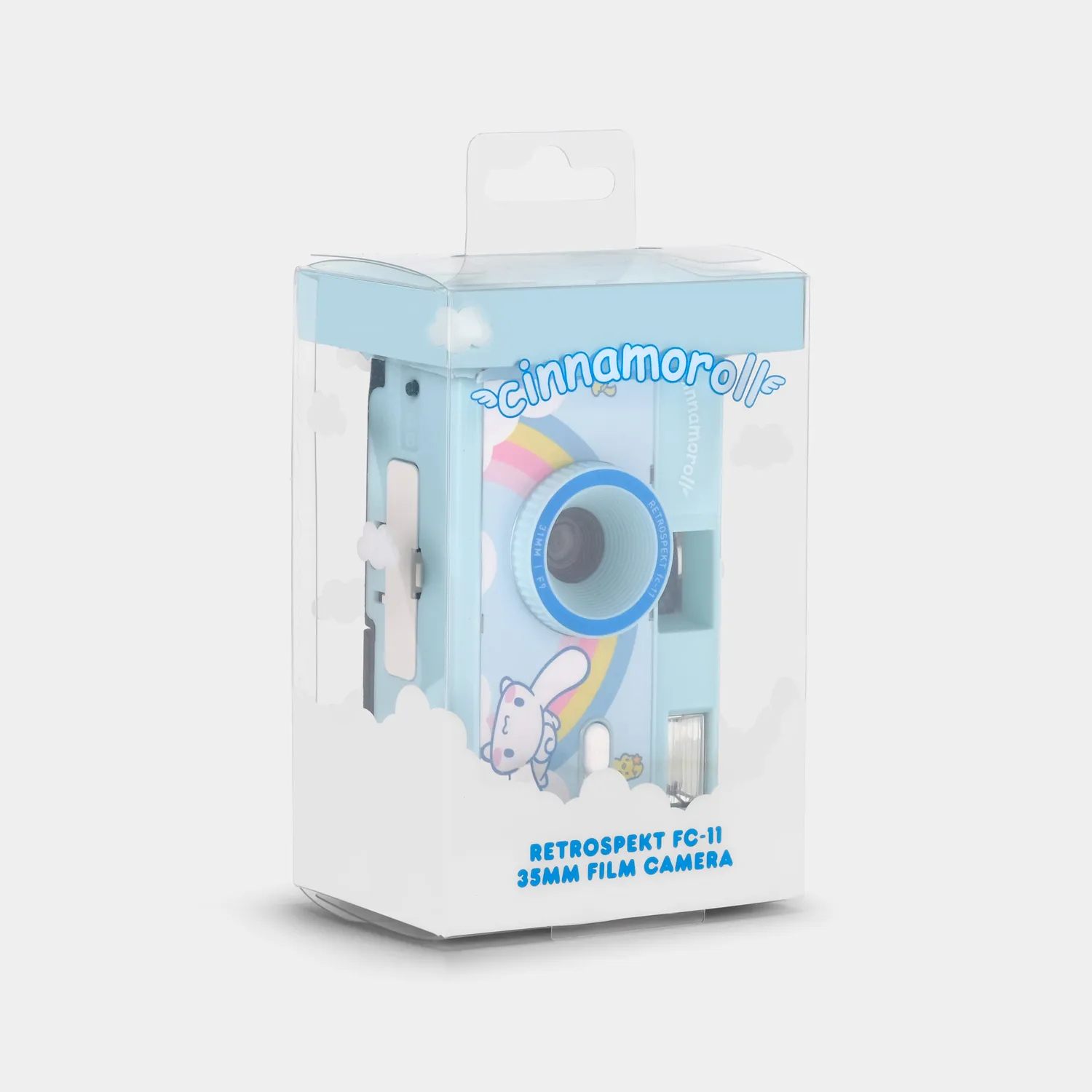 Hello Kitty Cinnamoroll Classic 35mm kamera med innebygd blits