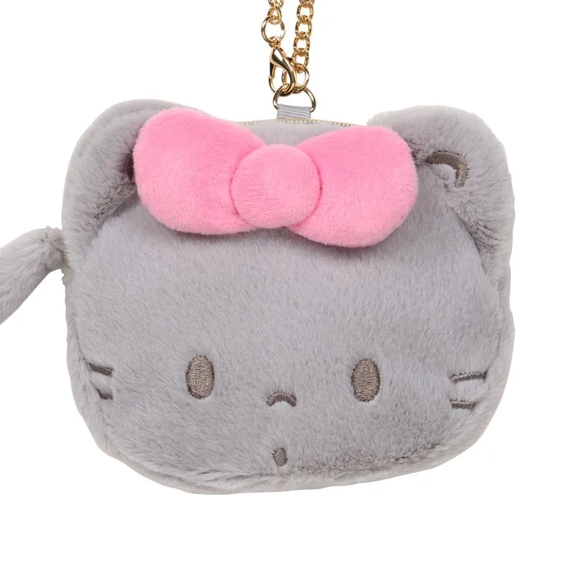 Hello Kitty Sanrio Cat Club Nya Ni Nyu Nye Nyon mini-pouch med glidelås