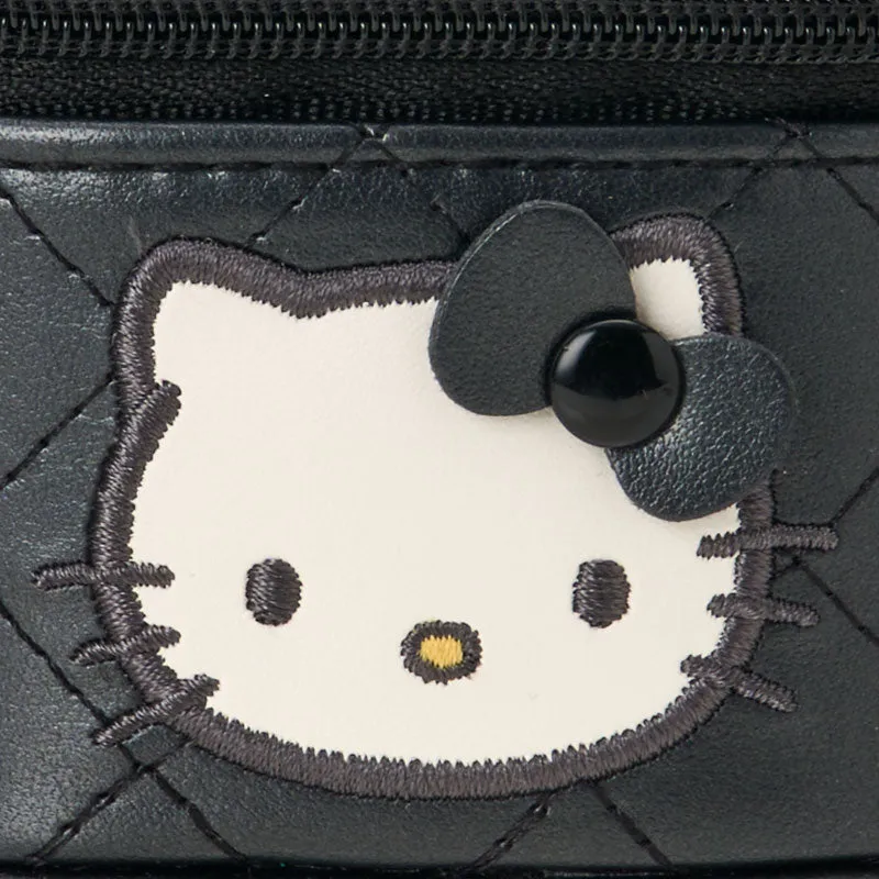 Hello Kitty Mini Quilt Series Black Mini Accessory Case tilbehørsboks