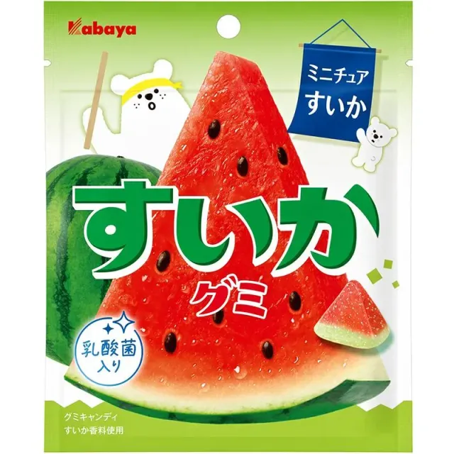 Neo Tokyo Watermelon Gummy Suika vingummi 50 g vannmelonsmak