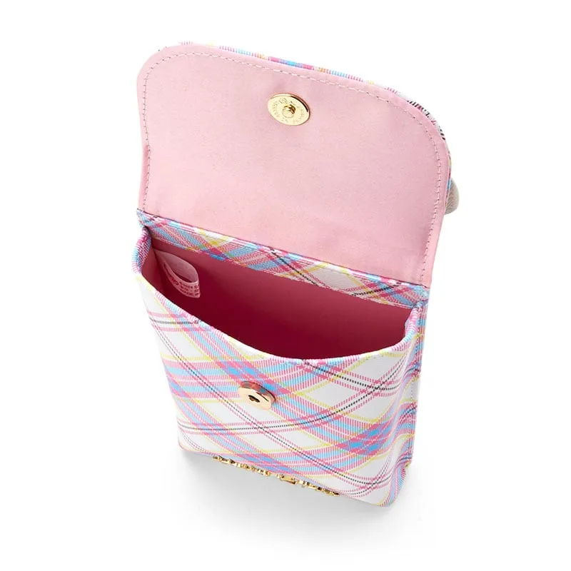 Hello Kitty Dress Tartan Series Crossbody Phone Bag – justerbar stropp