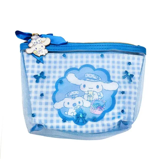 Hello Kitty Gingham Paperboy Cinnamoroll toalettmappe rutete