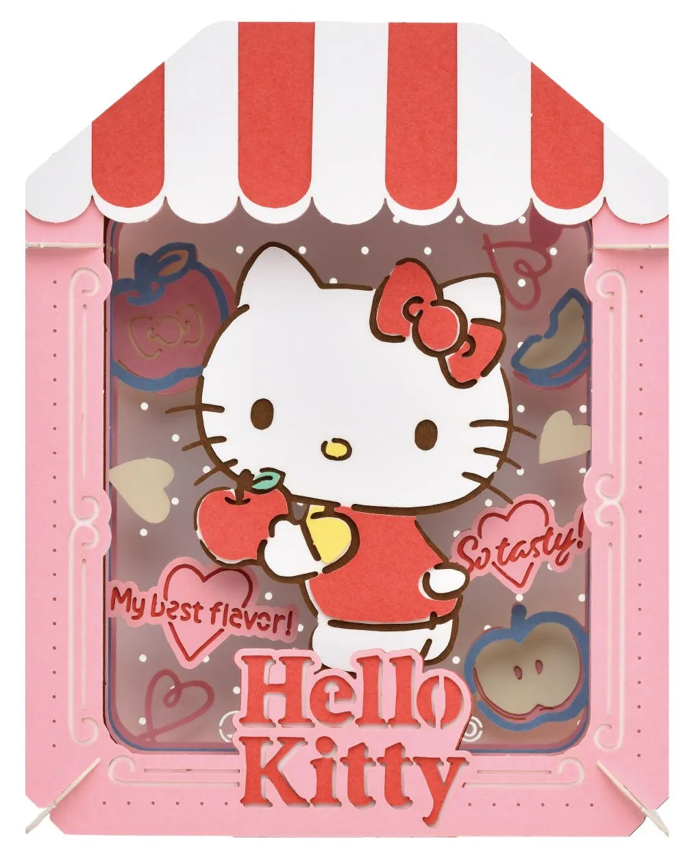 Hello Kitty My Best Flavor Paper Theater papirmodell PT-300X