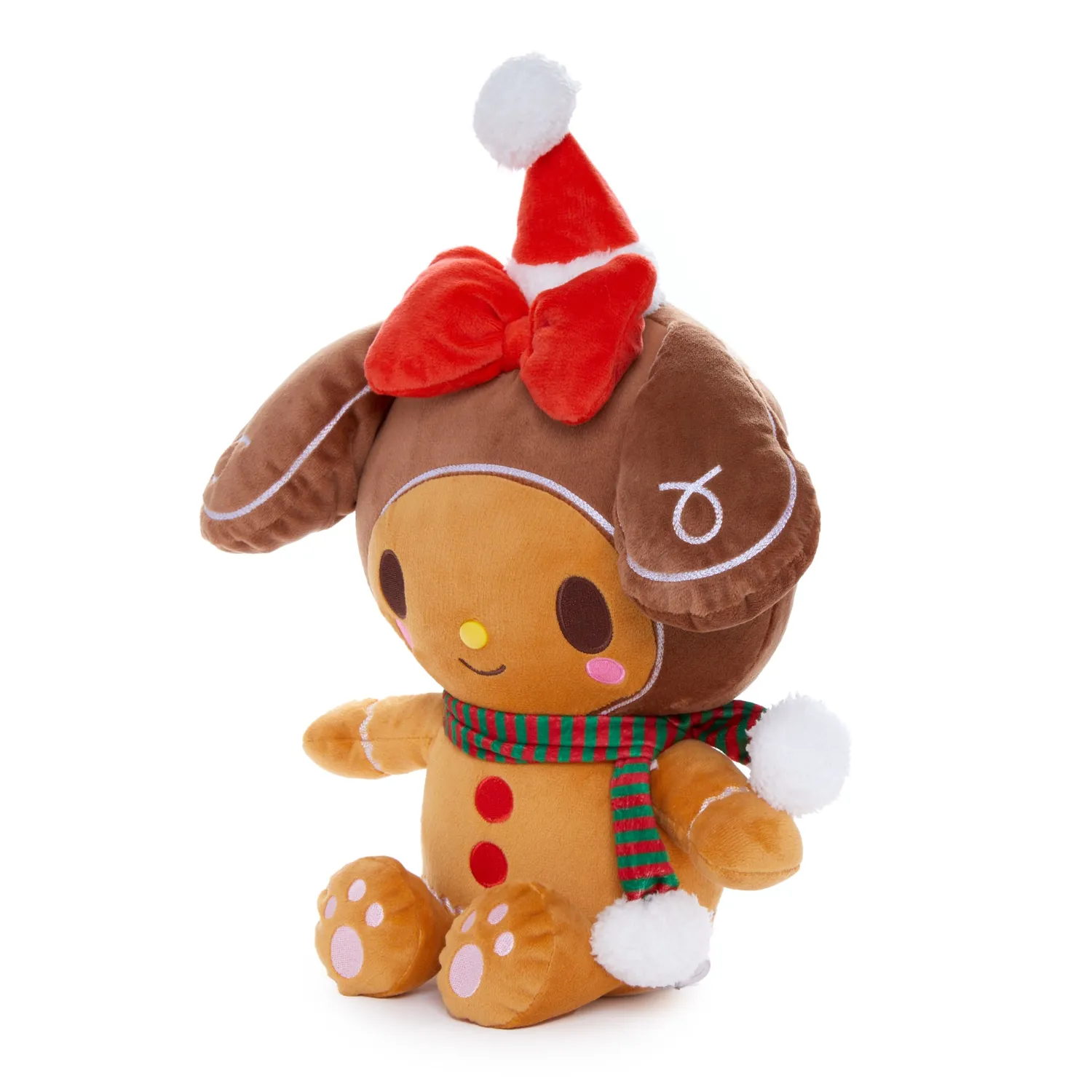 Hello Kitty My Melody Holiday Gingerbread Friends 12" plysjbamse