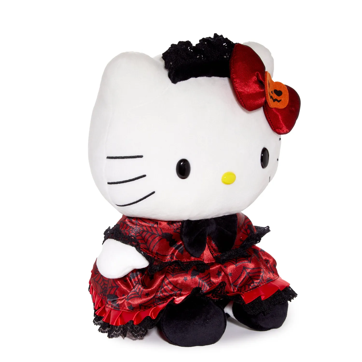Hello Kitty Spooky Dress 10-tommers plysjbamse Halloween