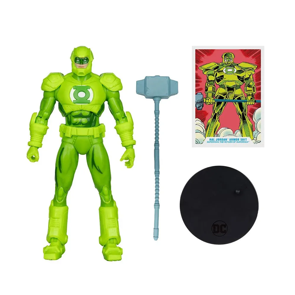 McFarlane Toys DC Multiverse Hal Jordan Armor Suit actionfigur 7 tommer