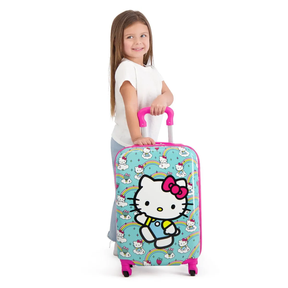 Hello Kitty FUL Rainbows 21" barnekoffert håndbagasje
