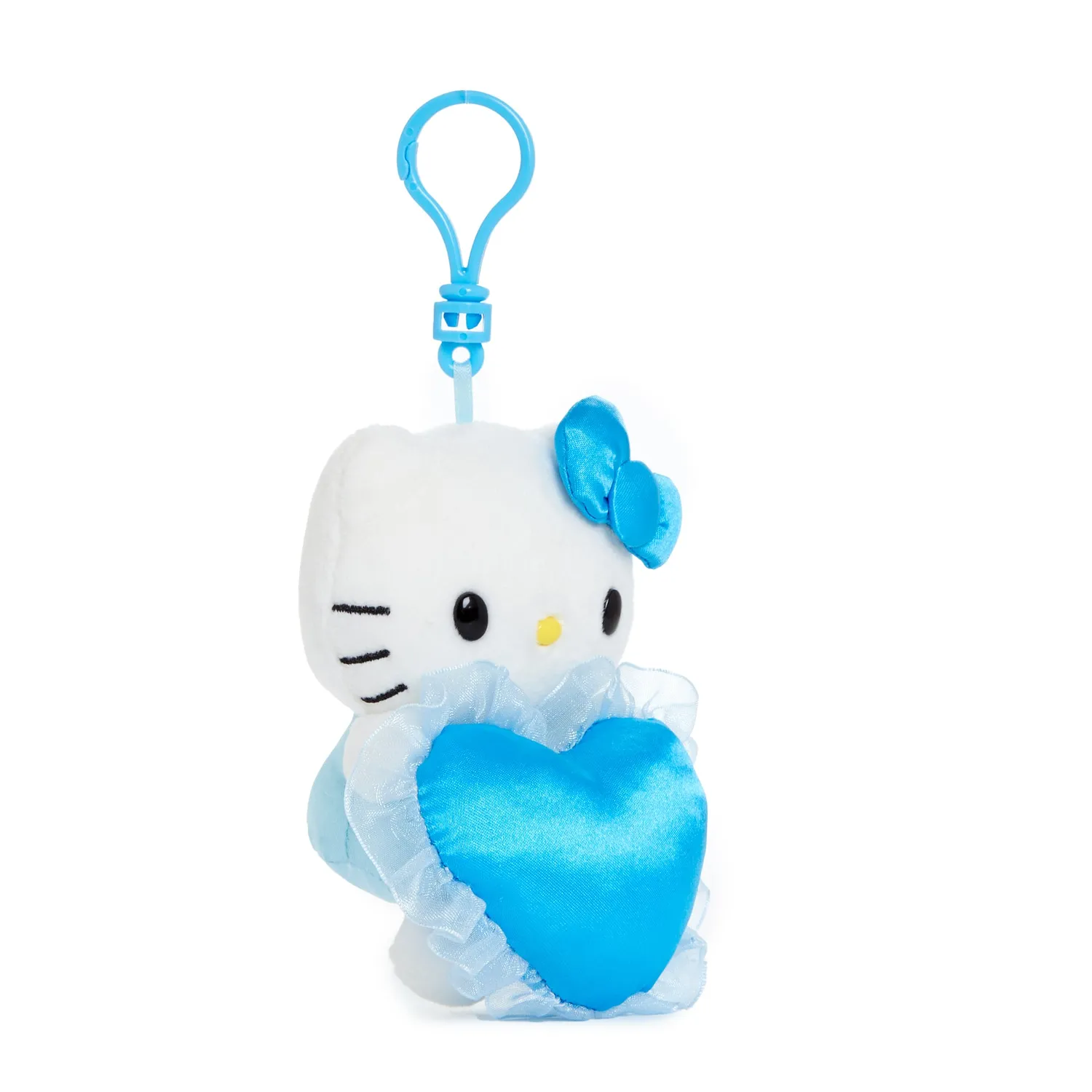 Hello Kitty Something Blue plysjklips 4" blå