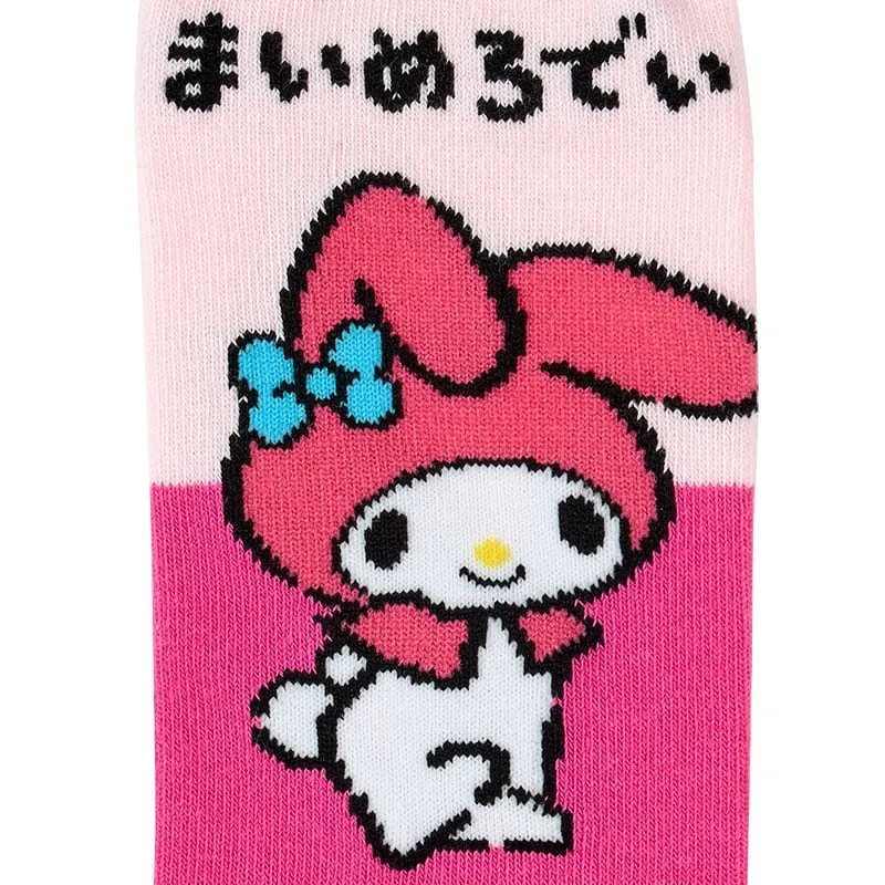 Hello Kitty My Melody Ankle Socks ankelsokker