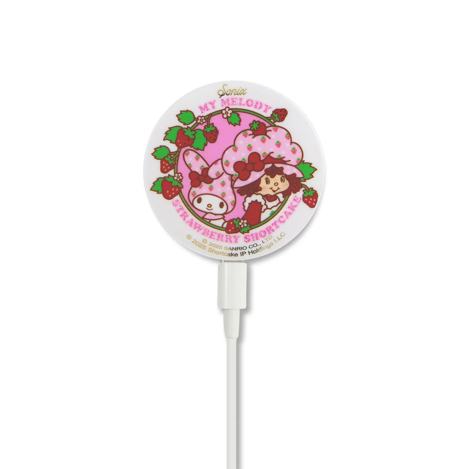 My Melody x Sonix Strawberry Shortcake MagLink trådløs lader 10 W
