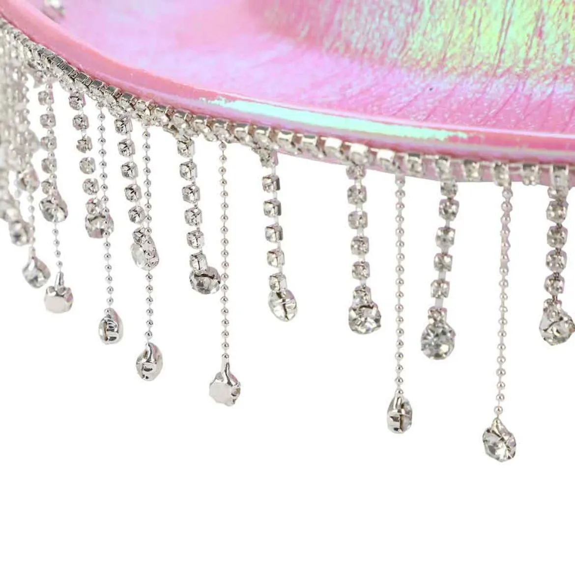 Hello Kitty My Melody embellished cowboyhatt rosa med strass
