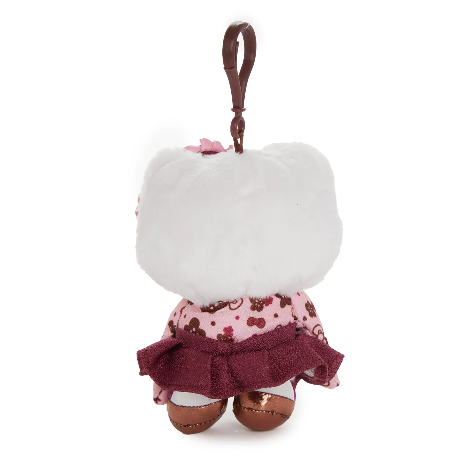 Hello Kitty Hakama kosedyr med klips 18 cm
