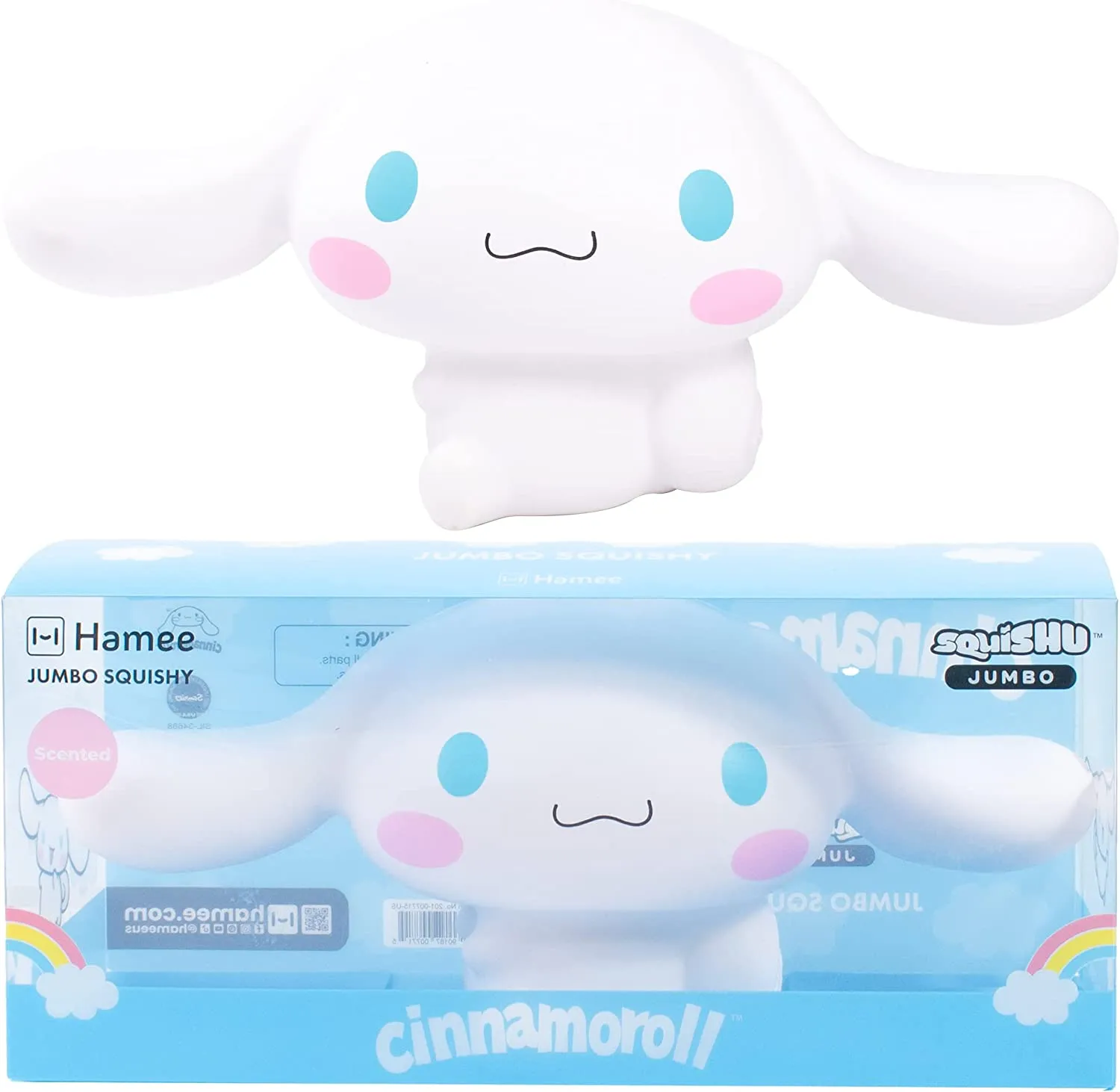 Cinnamoroll Jumbo squishy-leke – bomullsgodteri-duft