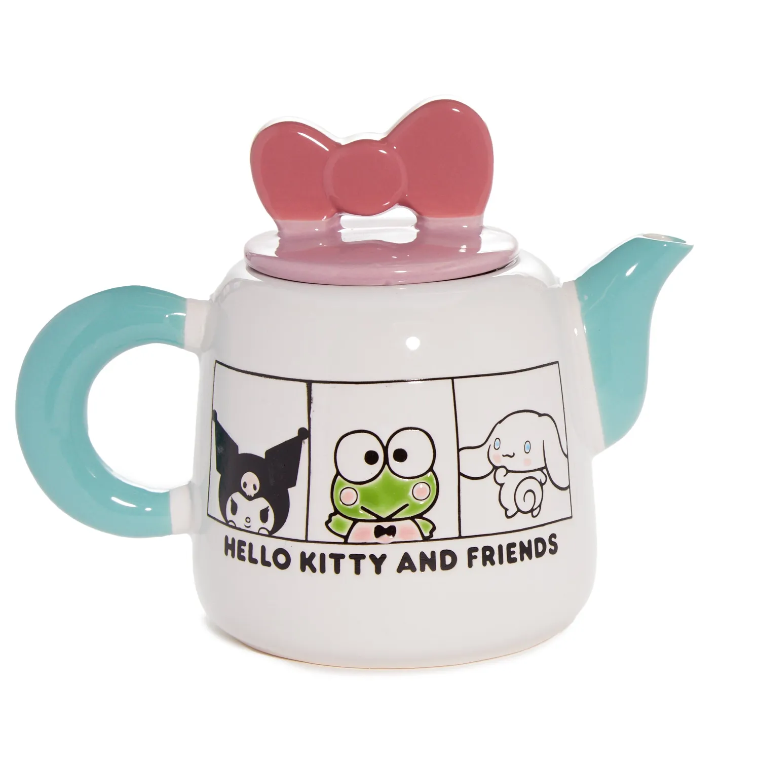 Hello Kitty and Friends keramisk tekanne 1,1 l håndmalt