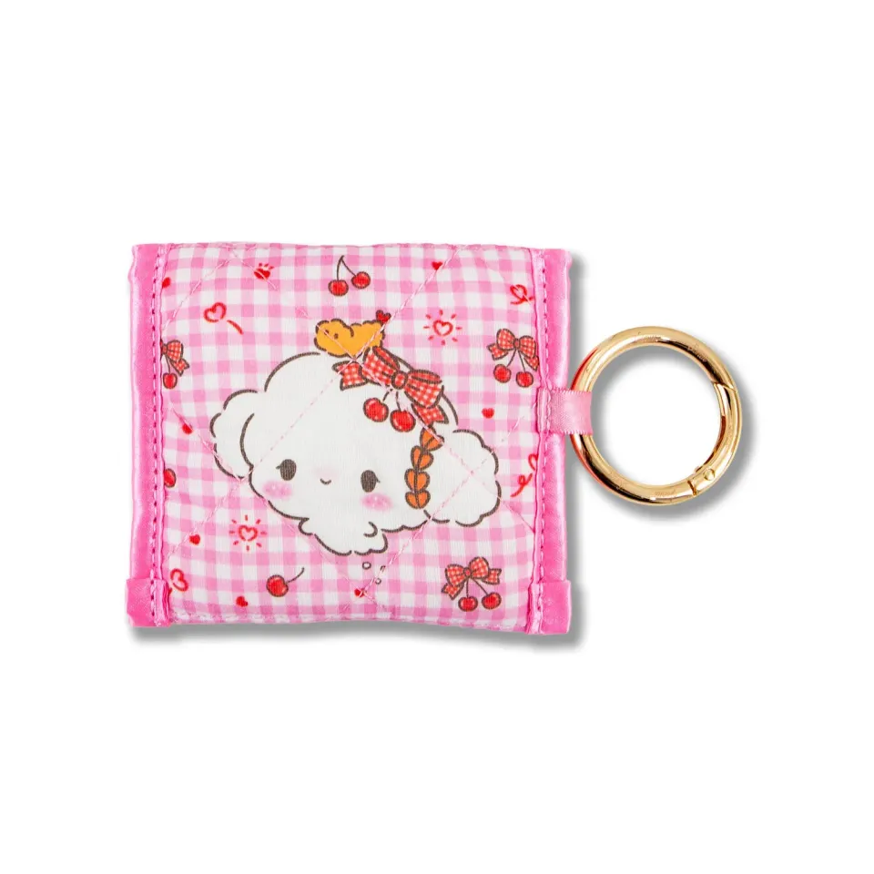 Hello Kitty Cogimyun x Sonix Ear Bud Pouch øreproppetui rosa quiltet
