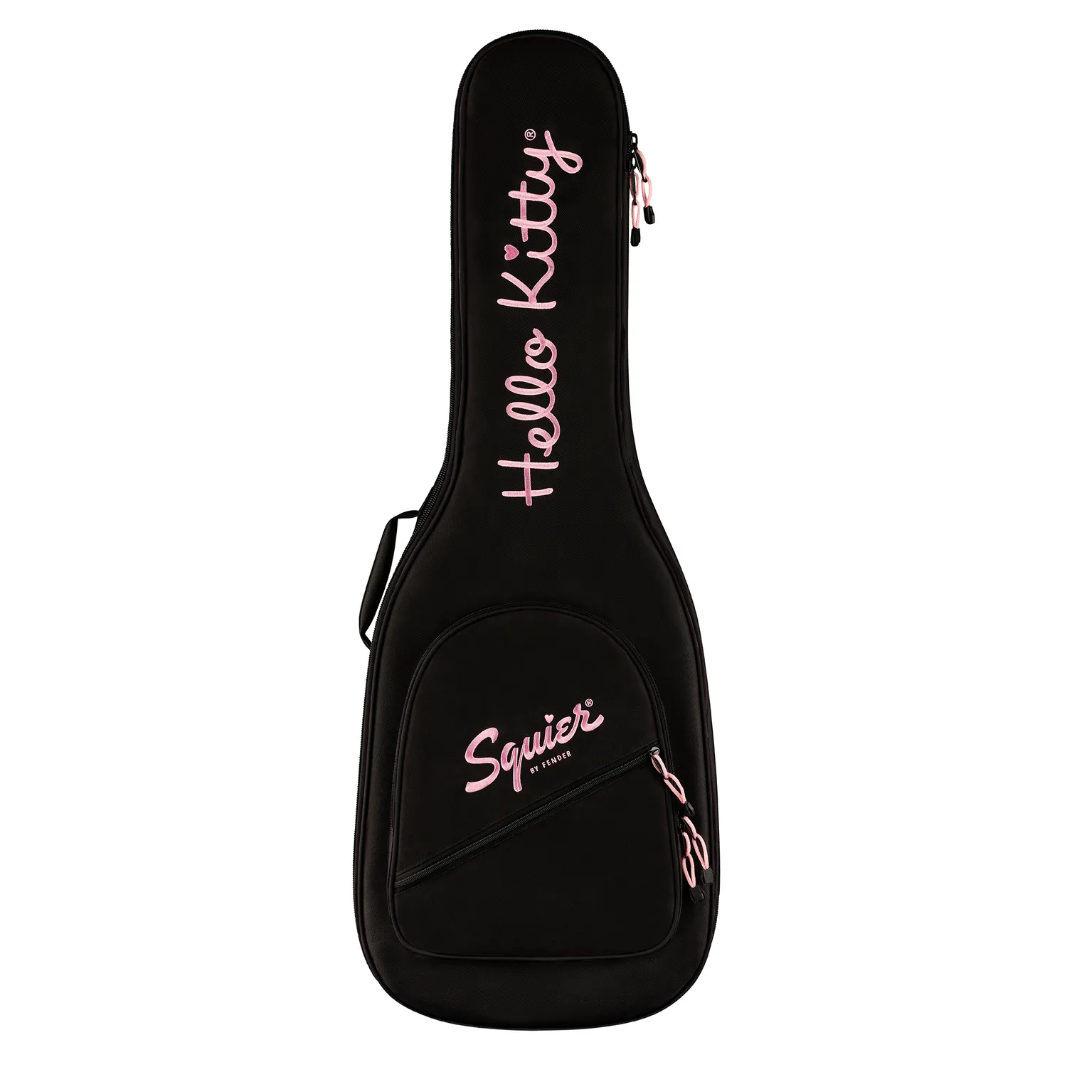 Hello Kitty x Fender Stratocaster elektrisk gitar hvit