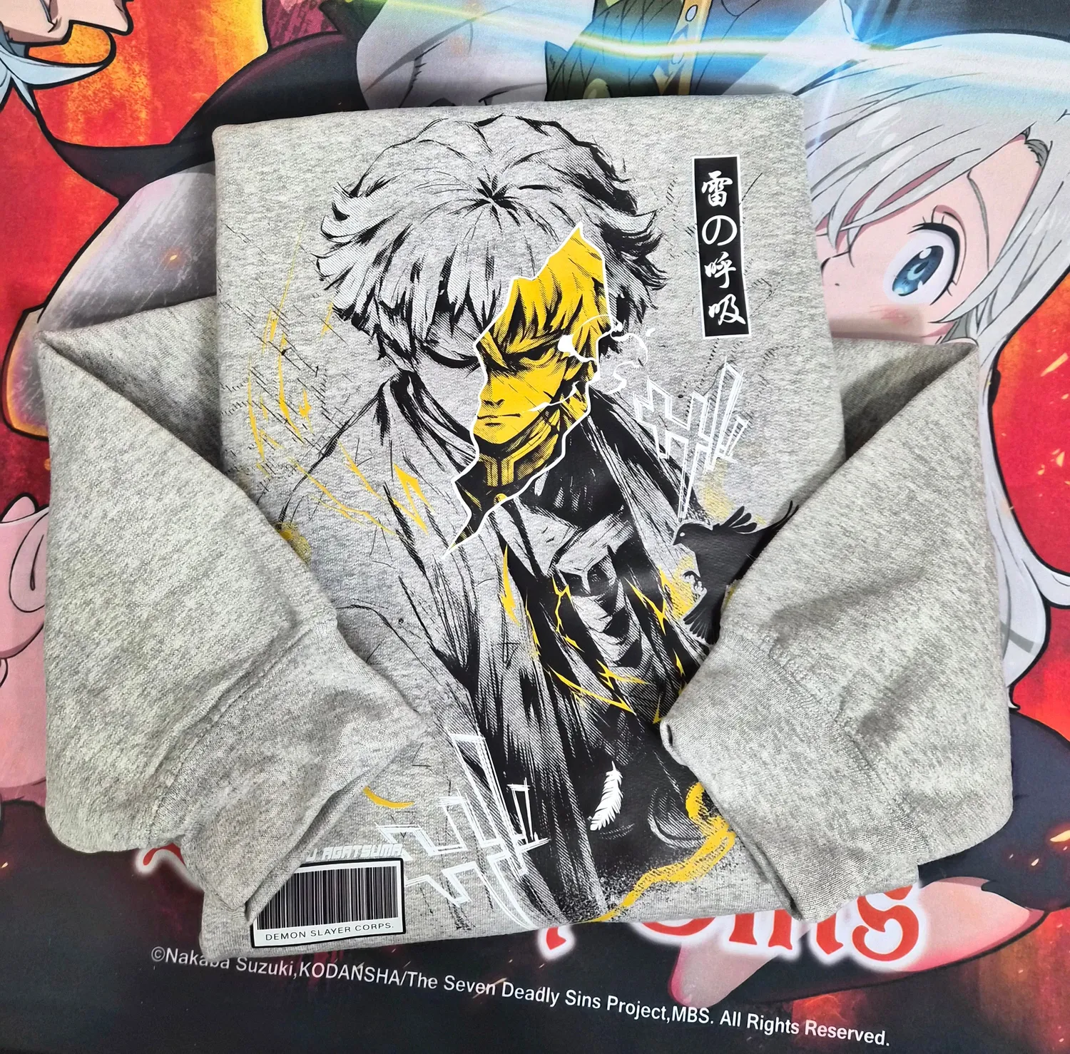 Anitaku Zenitsu 7th Form collegegenser unisex