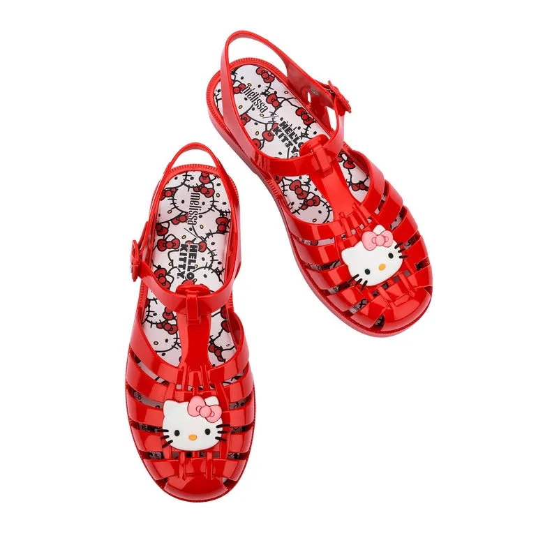 Hello Kitty Melissa Possession sandaler rød PVC