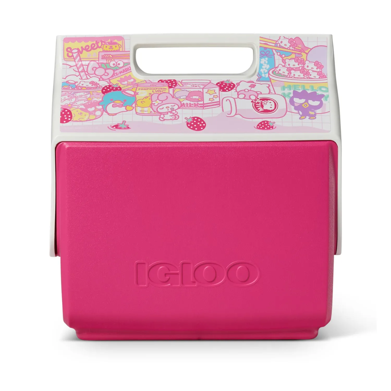Hello Kitty and Friends x Igloo Little Playmate kjøleboks Strawberry Milk 6 liter