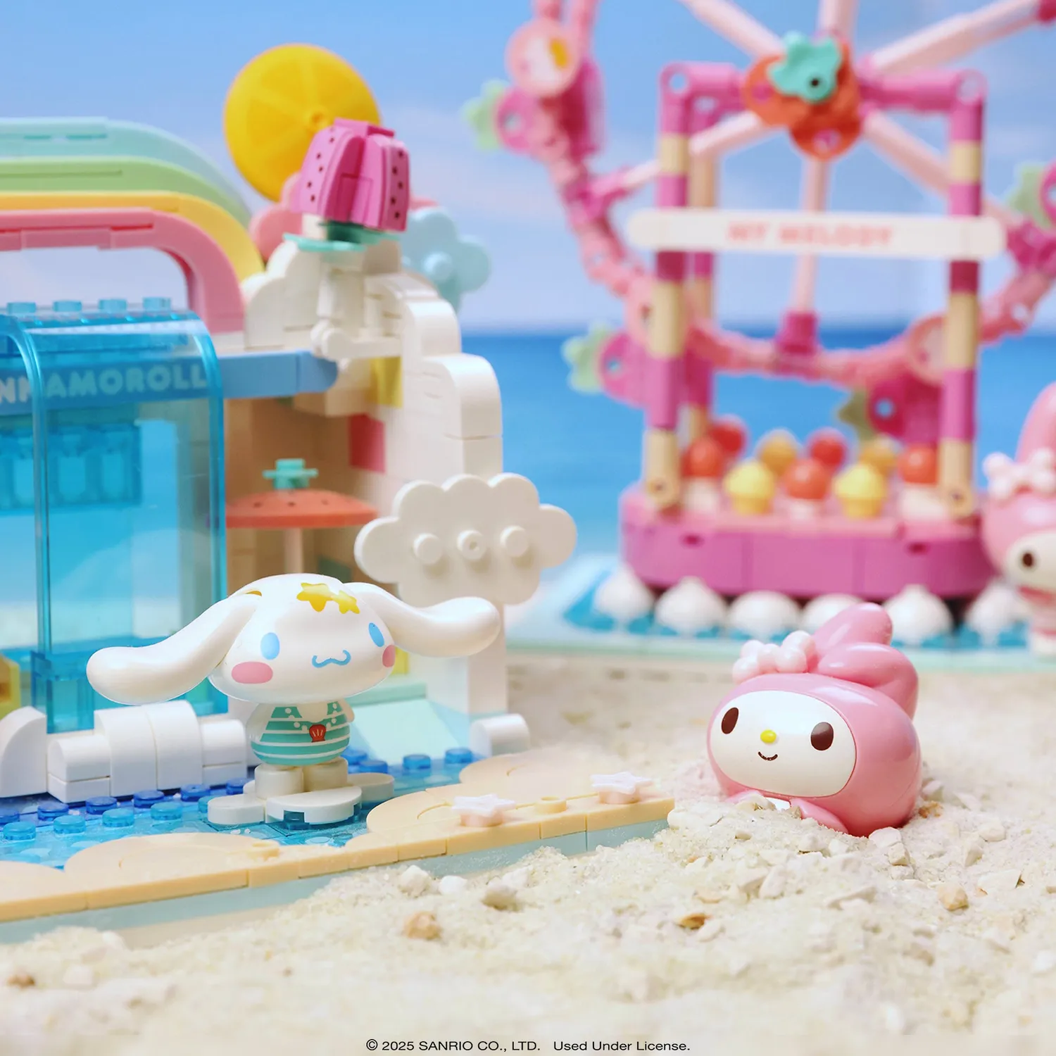 Hello Kitty Summer Wunderland Donut Ship byggesett byggeklosser