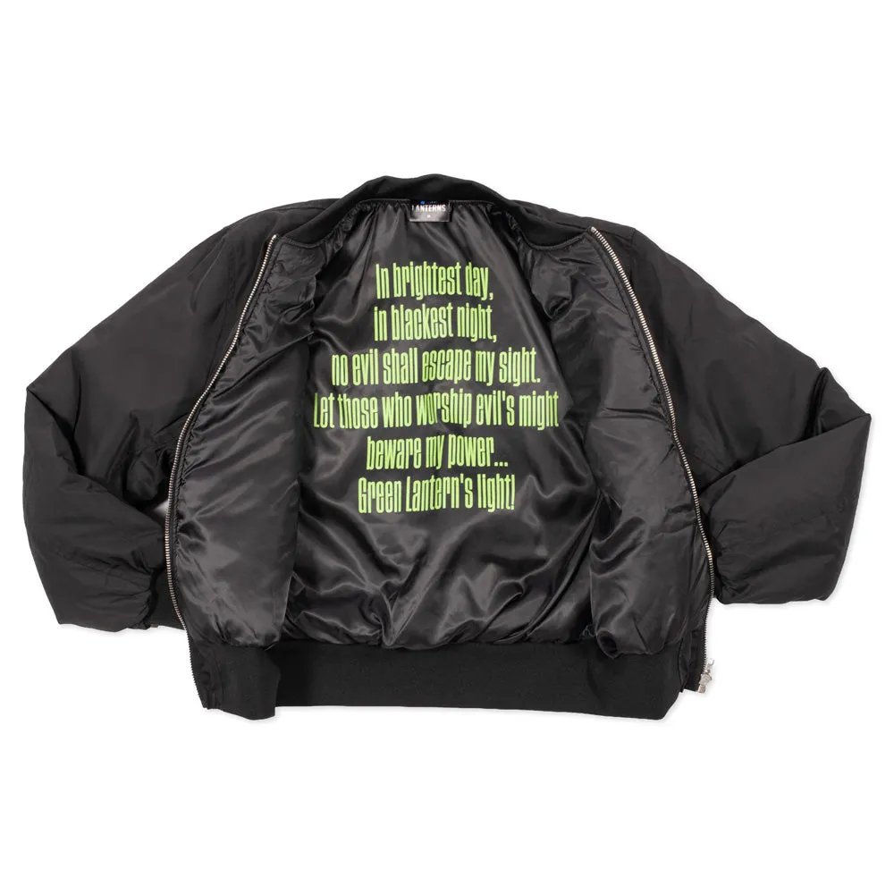 Green Lantern Lanterns Oath Bomber Jacket jakke