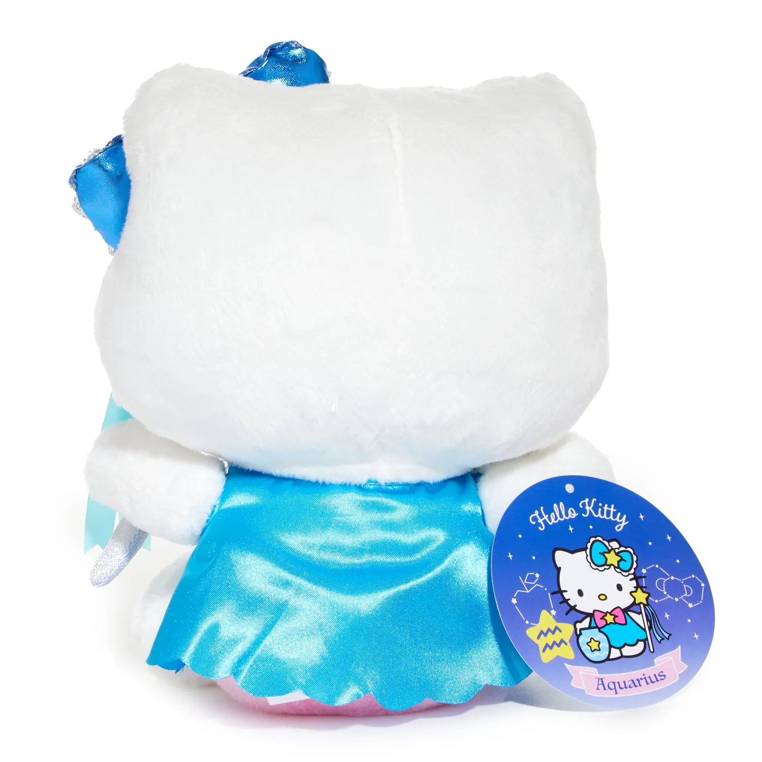 Hello Kitty Zodiac Series Aquarius-bamse 8 tommer med broderi
