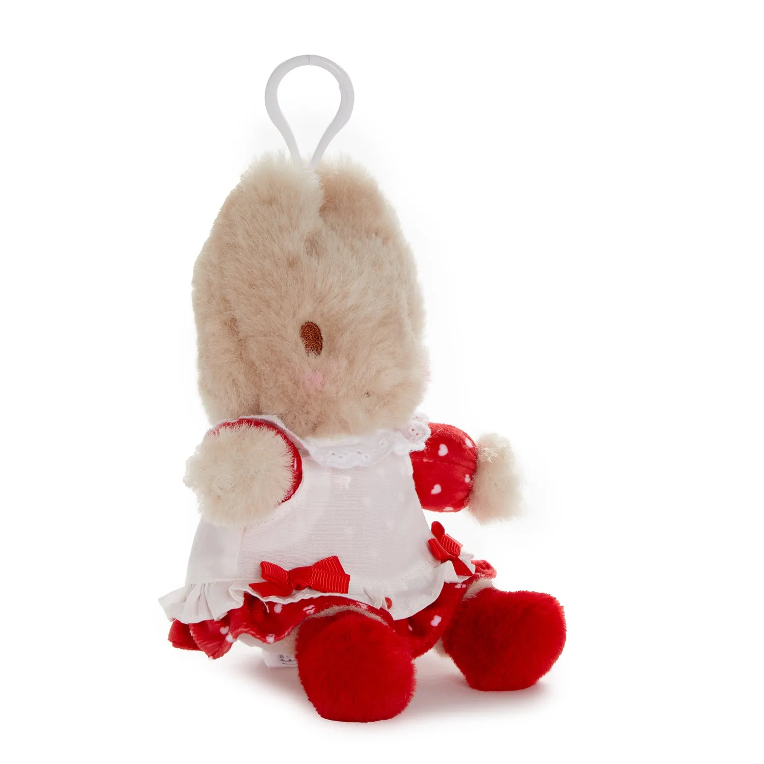 Hello Kitty Marroncream Plush Mascot Clip kosebamse