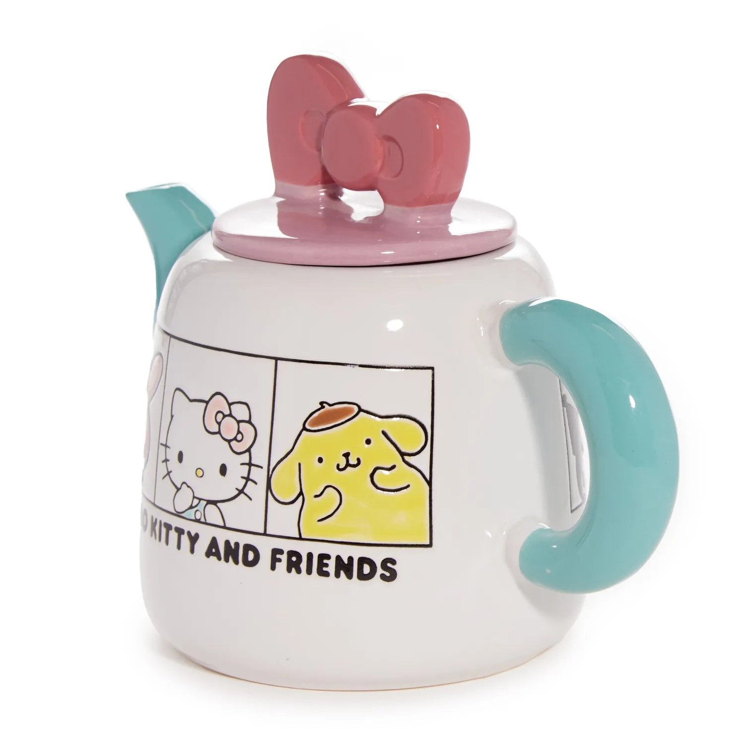 Hello Kitty and Friends keramisk tekanne 1,1 l håndmalt