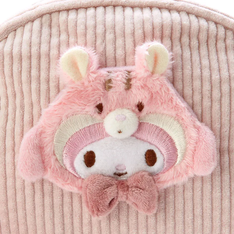 Hello Kitty Forest Friends Series My Melody Zipper Pouch kordfløyel