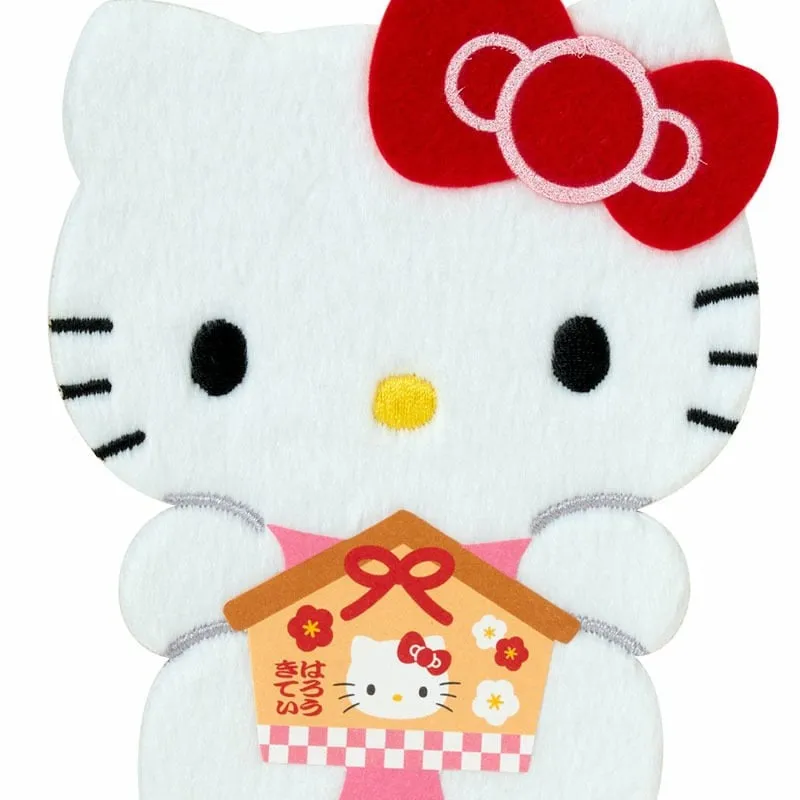 Hello Kitty Fuzzy Enclosure Envelope gavekonvolutt myk