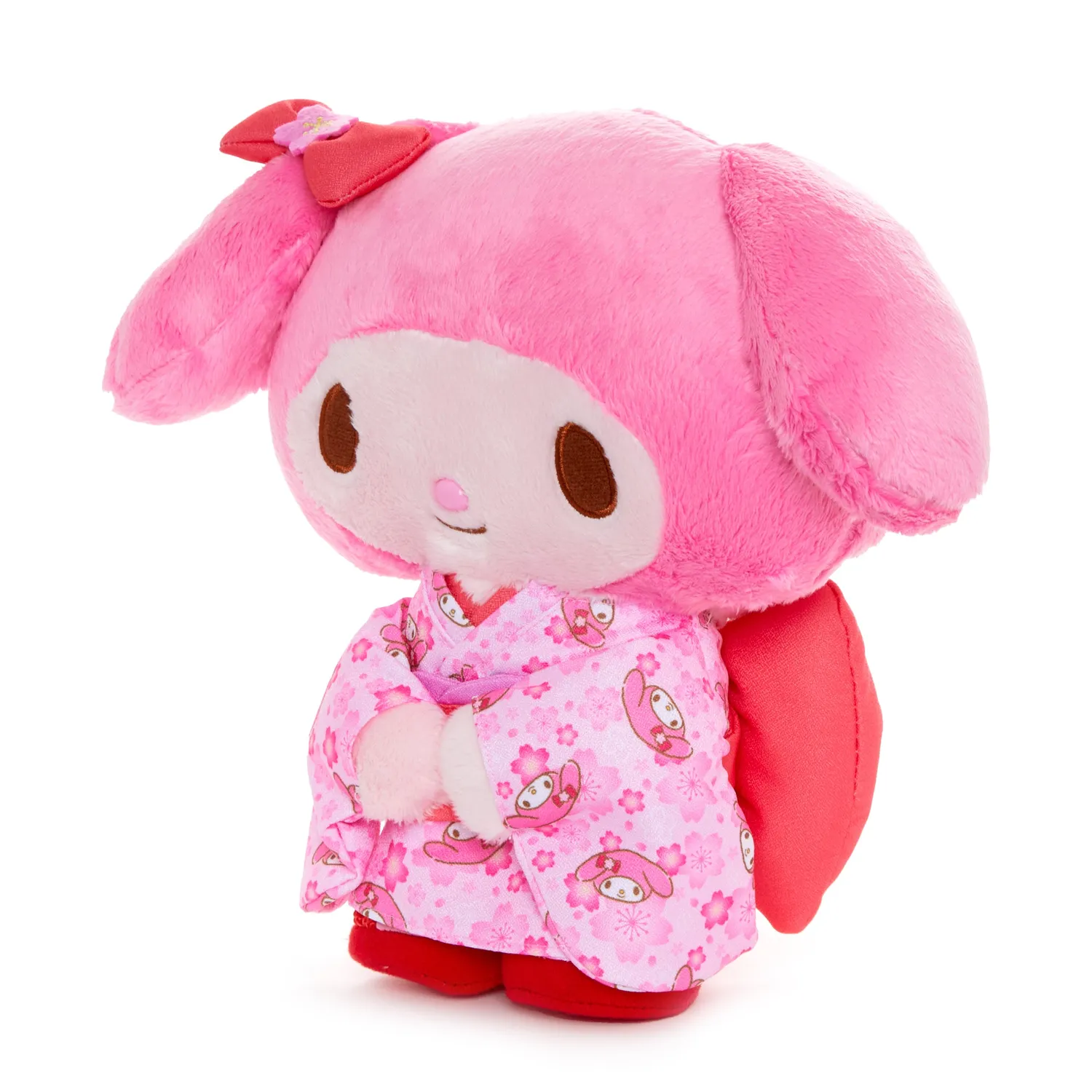 My Melody Spring Kimono Series 10” rosa stående plysjbamse