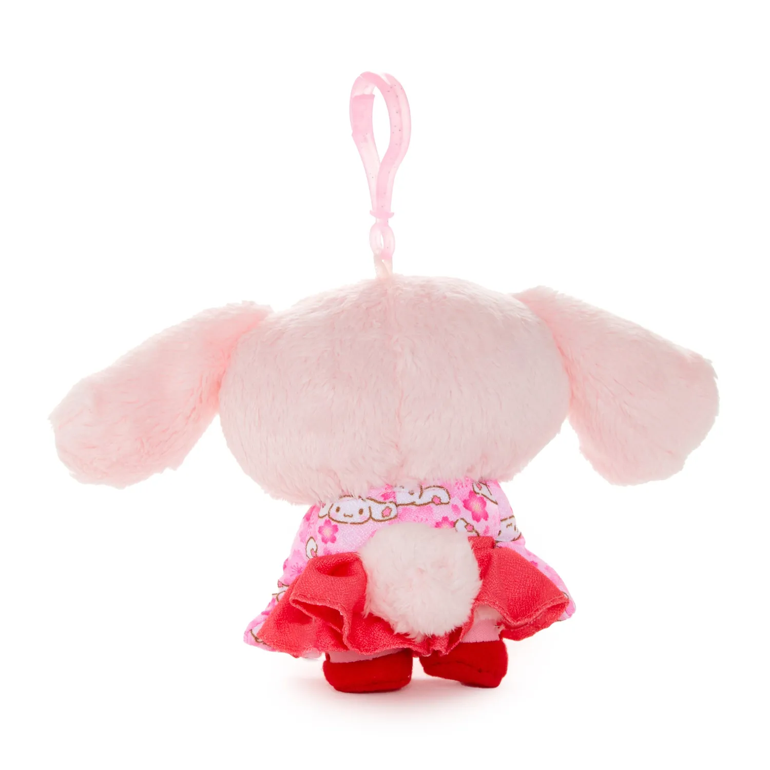 Hello Kitty Cinnamoroll Spring Kimono Series plysjmaskot klips rosa kimono