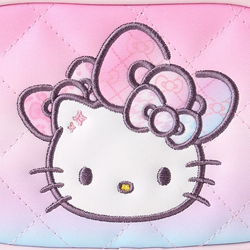 Hello Kitty Fashionable Ribbons Series Mini Zipper Pouch 50th Anniv. toalettmappe