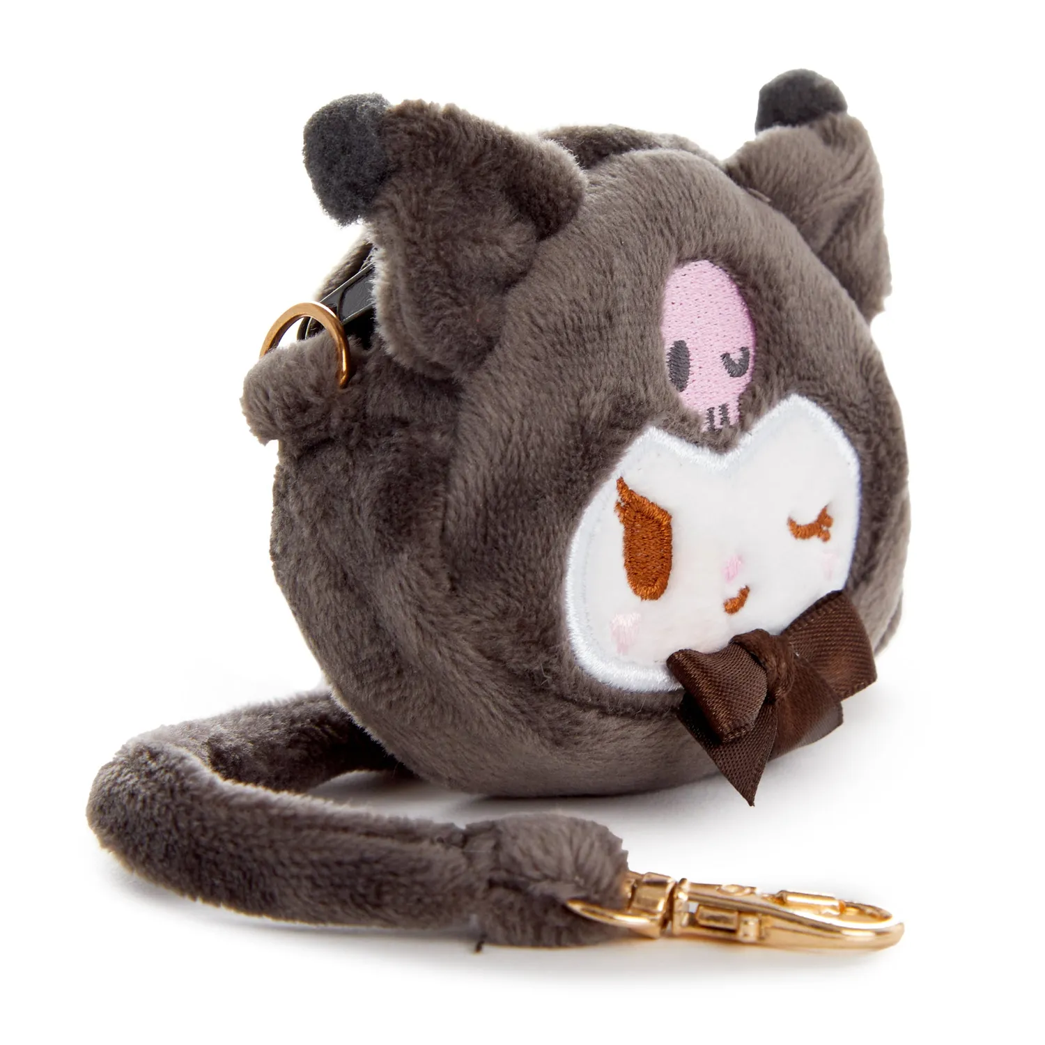 Sanrio Wink Series Kuromi plush minipung med konvertibel stropp