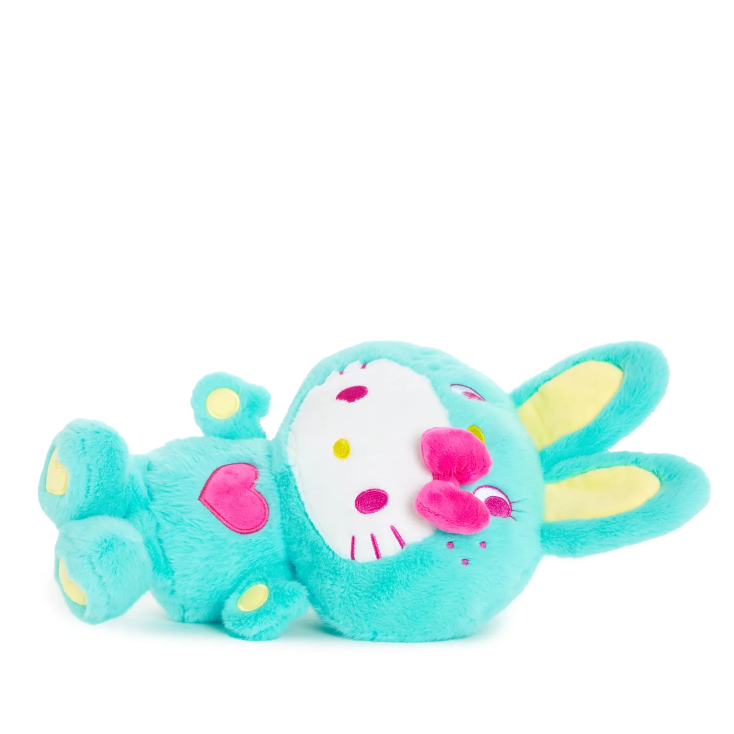 Hello Kitty Colorful Bunny Series 11" Green plysjbamse