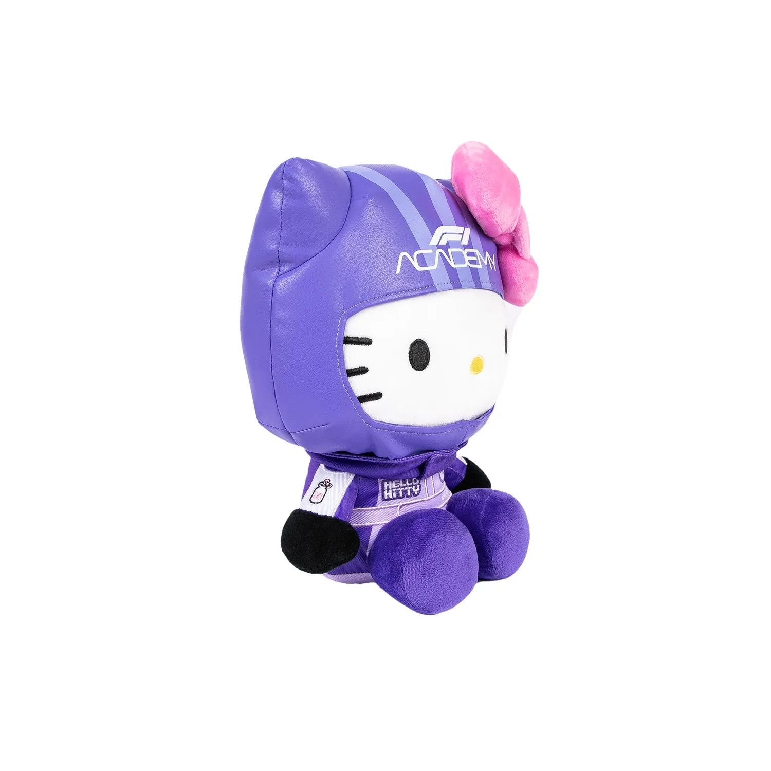 Hello Kitty and Friends x F1 ACADEMY 12" Plush bamse fiolett
