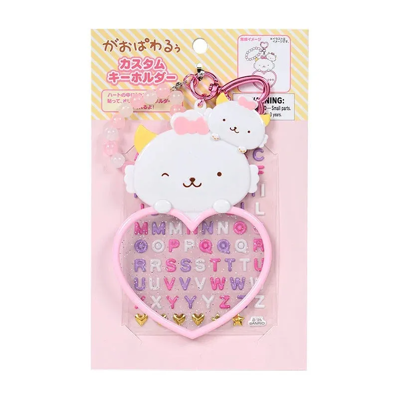 Hello Kitty Sanrio Character Award Powerroo nøkkelring med klistremerker