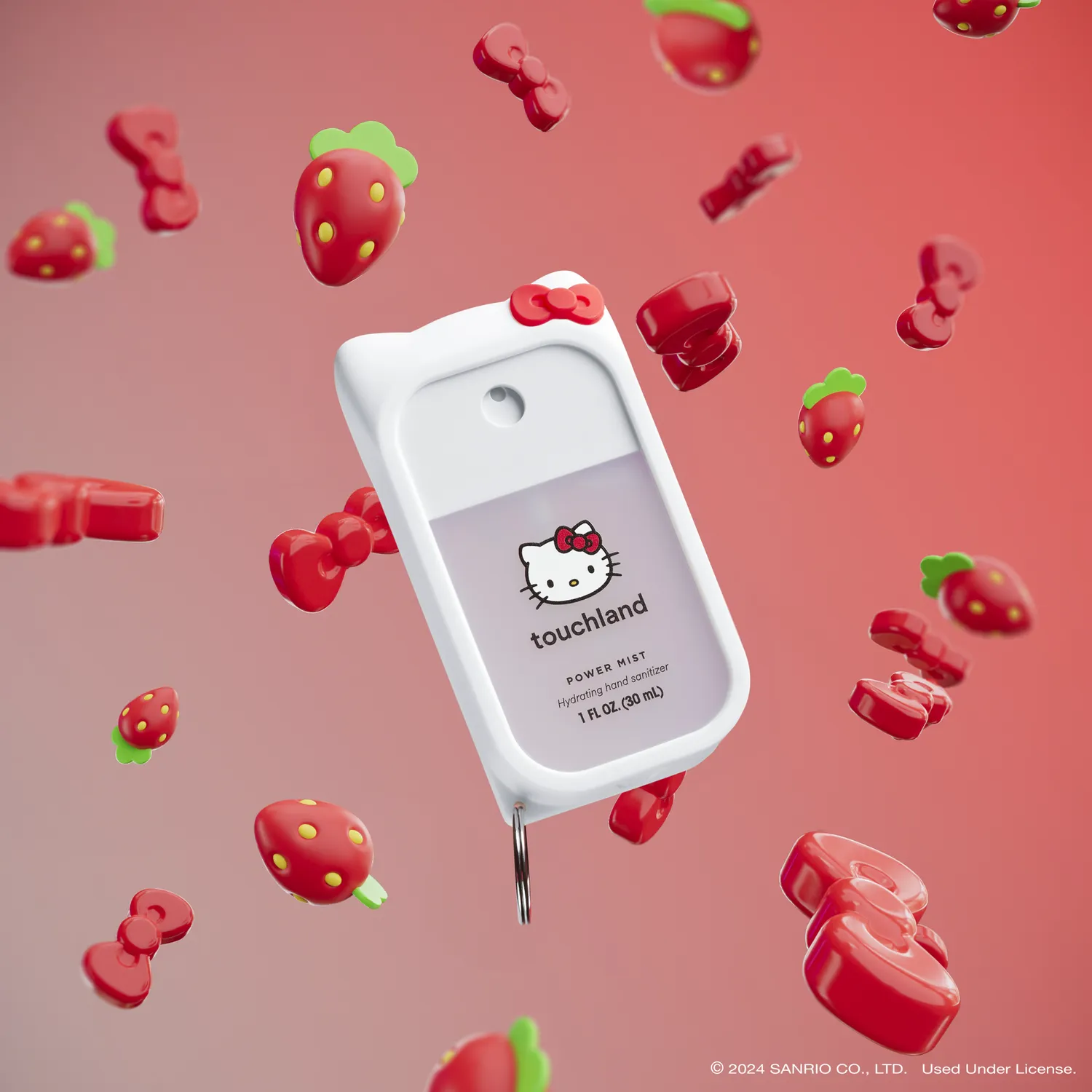 Hello Kitty x Touchland Power Mist håndsprit Berry Bliss 30 ml