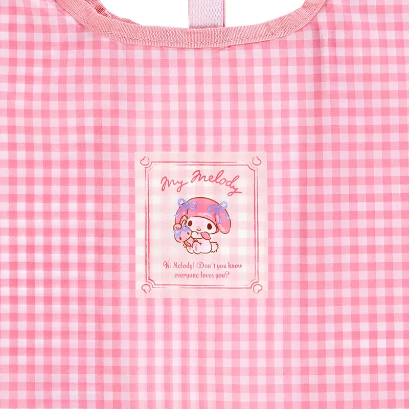 Hello Kitty My Melody Gingham handlenett sammenleggbart