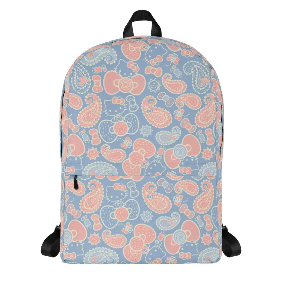 Hello Kitty Paisley All-Over Print ryggsekk 15-tommers laptoprom