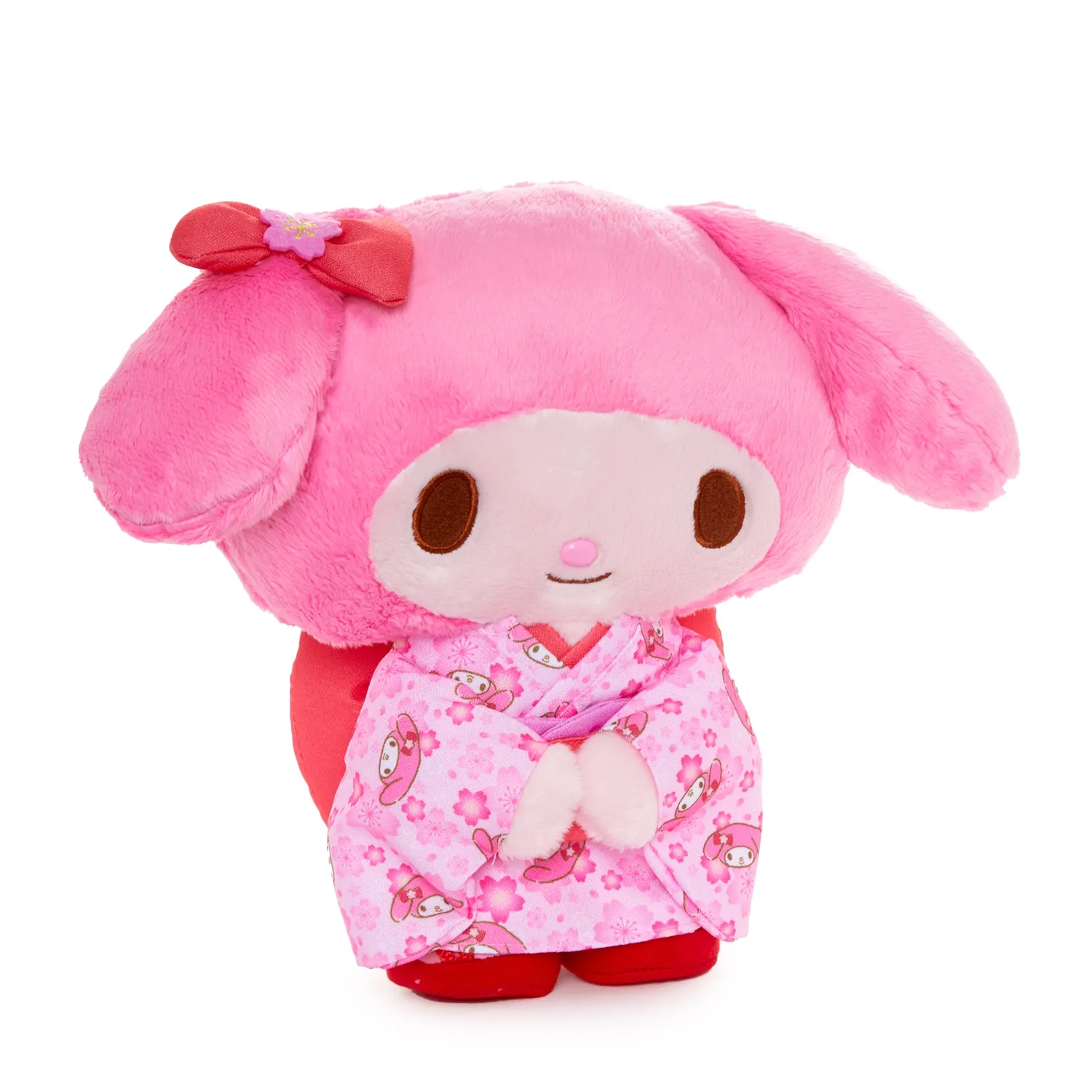 My Melody Spring Kimono Series 10” rosa stående plysjbamse