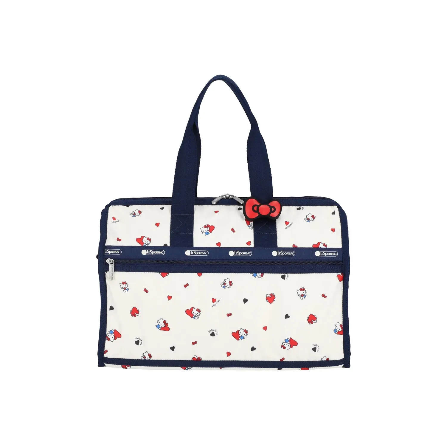 Hello Kitty x LeSportsac Deluxe Medium Weekender Lots of Love weekendbag