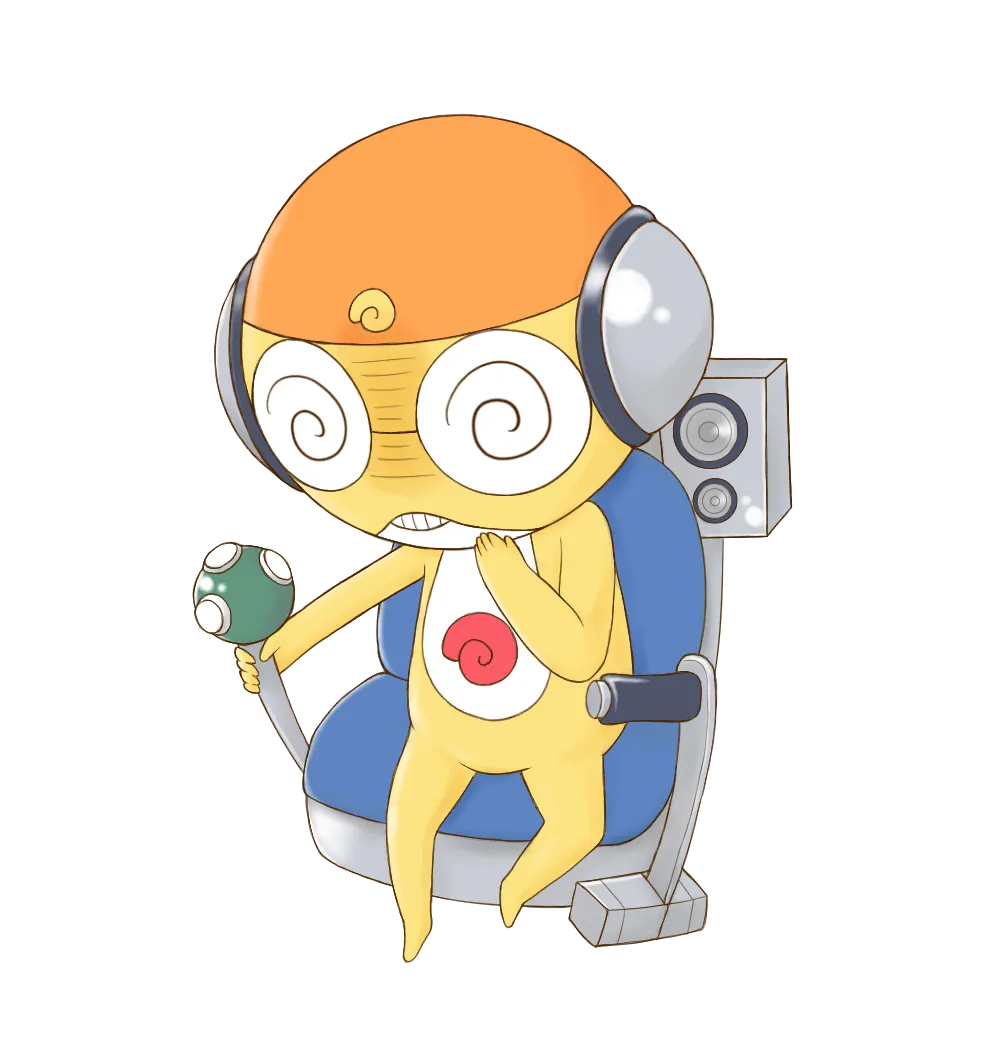Kururu4ever Sgt. Frog Keroro Stickers klistremerker All 5 vanntett vinyl