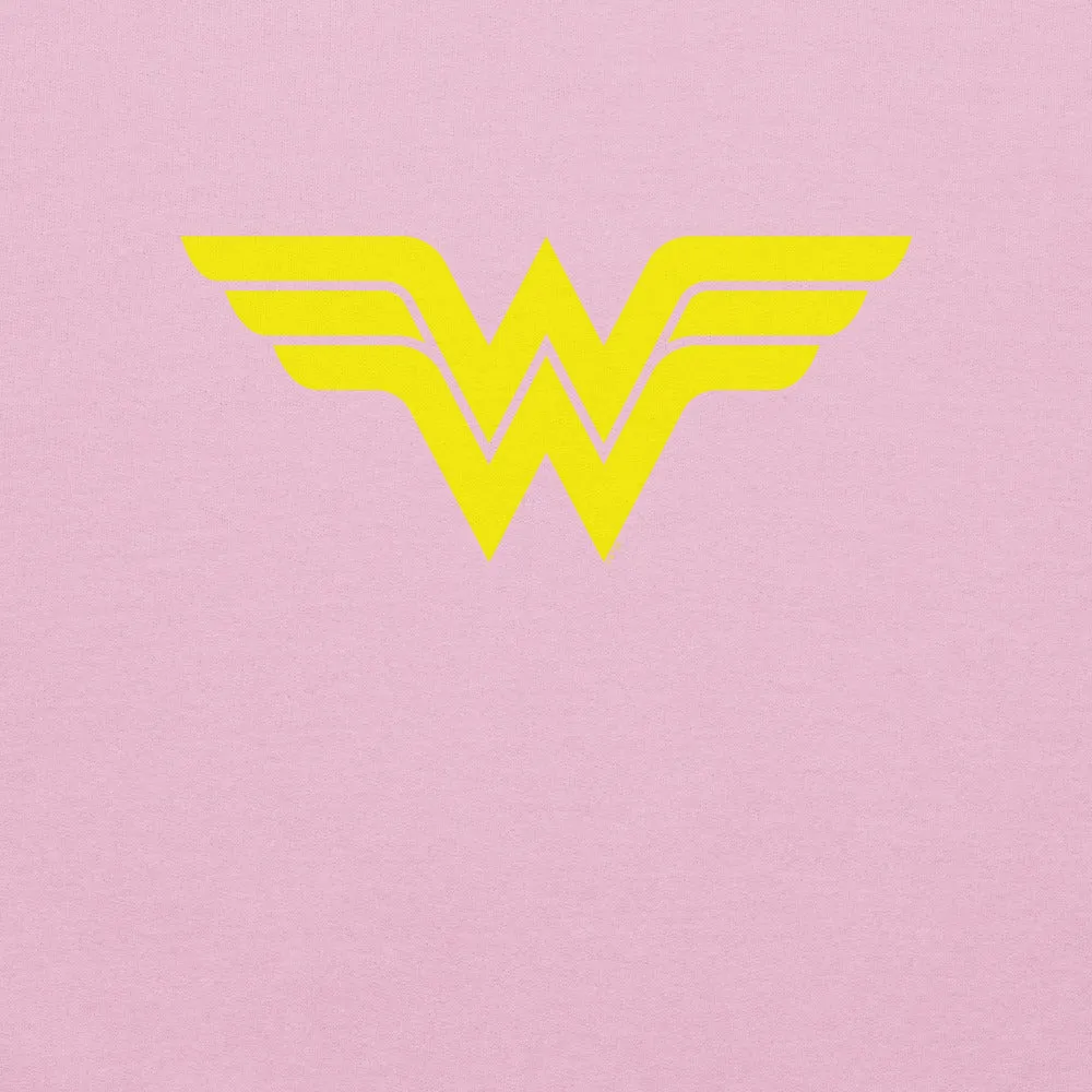 Batman WONDER WOMAN Logo Collegegenser rød