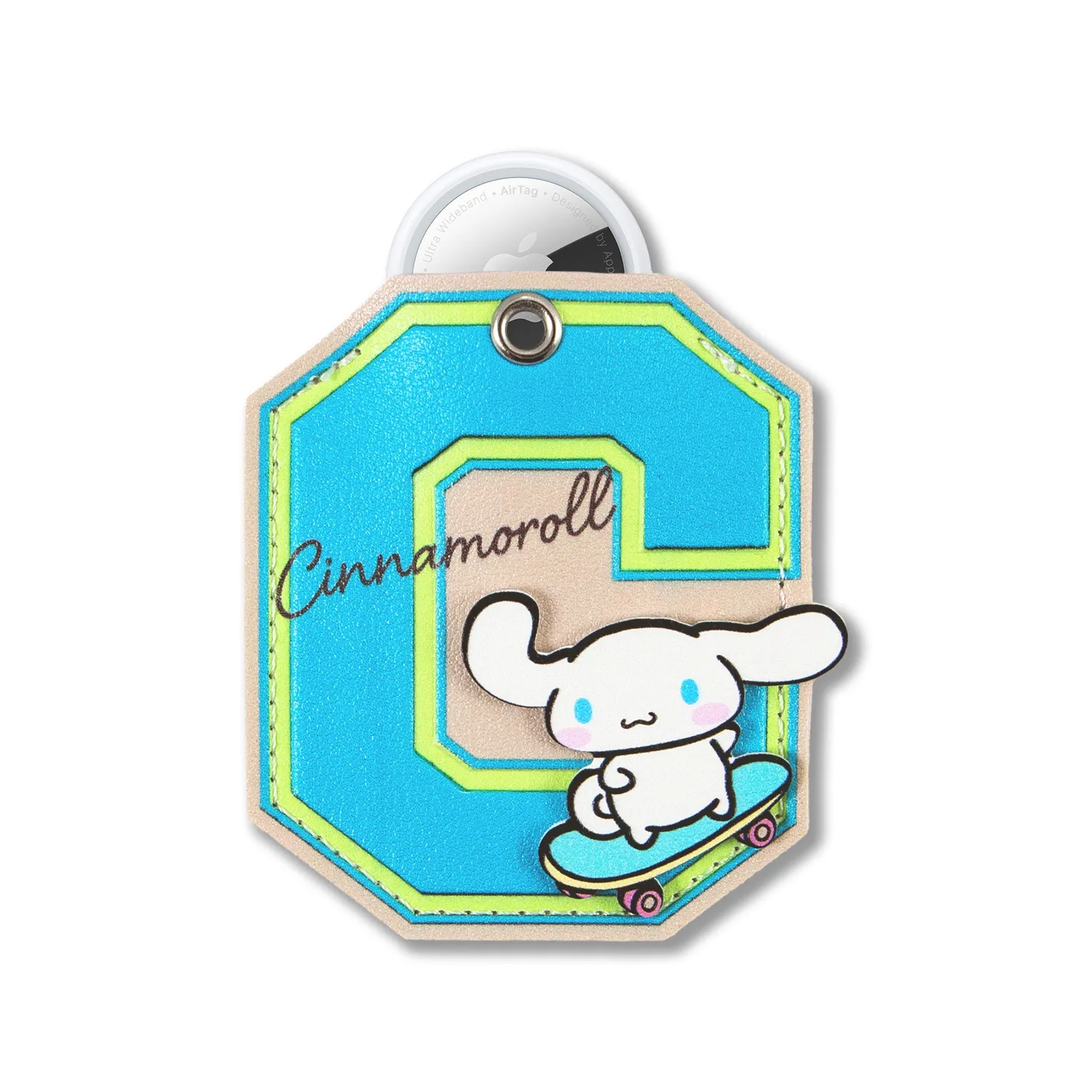 Hello Kitty Cinnamoroll x Sonix College Letters AirTag nøkkelring