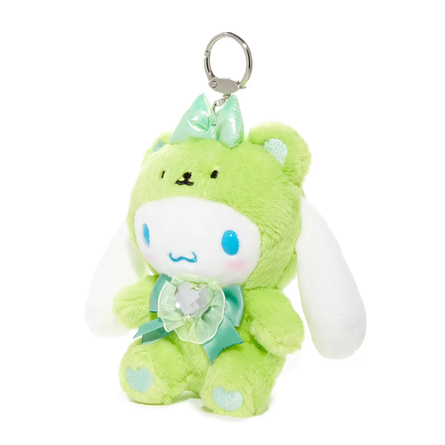 Hello Kitty Cinnamoroll Birthstone Mascot nøkkelring august peridot