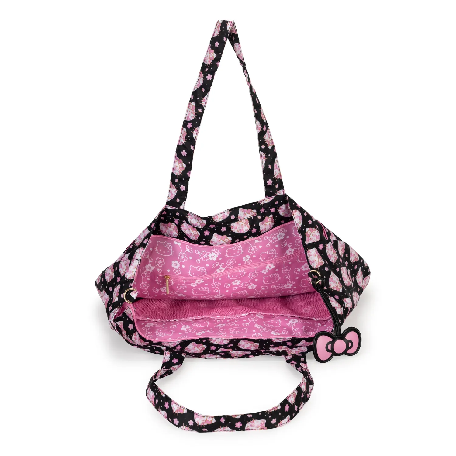 Hello Kitty JuJuBe Super Be totebag Cherry Blossoms 8 lommer