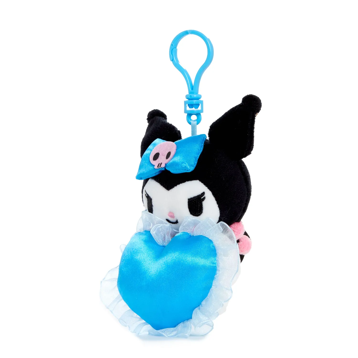Hello Kitty Something Blue Kuromi Plush Mascot Clip kosedyrklips