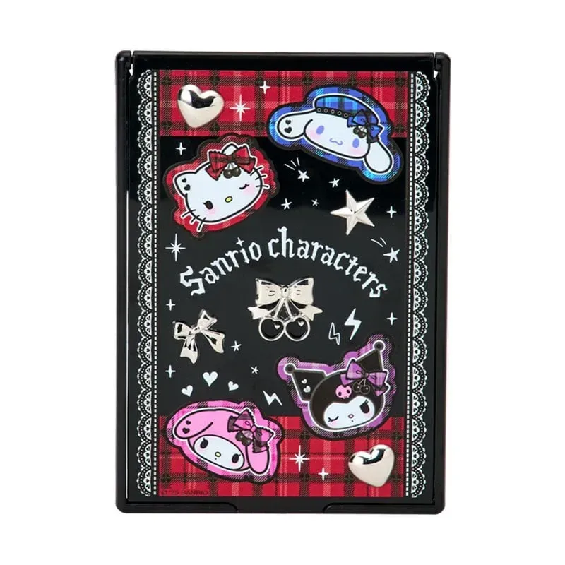 Hello Kitty Rock ’n’ Check sammenleggbart speil til veske