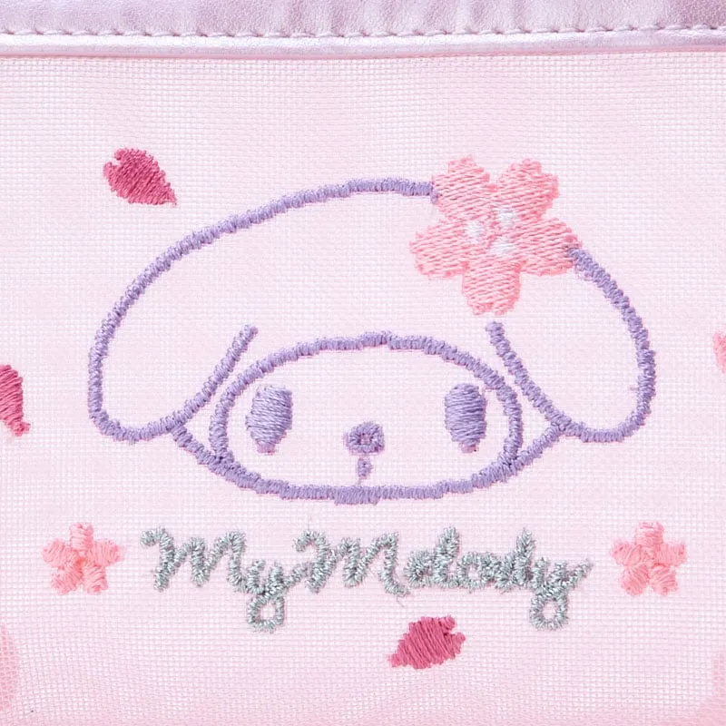 Hello Kitty Pink Sakura My Melody sminkepung i netting
